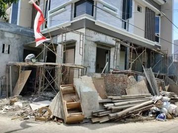 Rumah Modern Minimalis Wisma Permai Surabaya