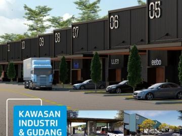 Gudang luas Cocok untuk usaha dan industri strategis kawasan industri dekat tol Baros Cimahi Bandung