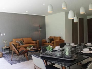 Departamento con balcón, alberca, 2 parques, jacuzzi, juegos, venta,Col. Napoles