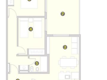 EN VENTA- DEPARTAMENTO DE DOS DORMITORIOS-BARRIO PICHINCHA
