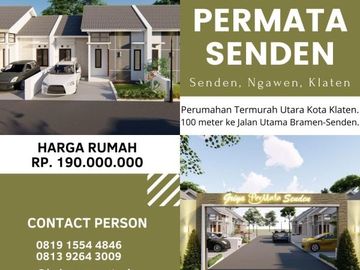 Pesan Bangun, Rumah Harga Murah Di Kota Klaten