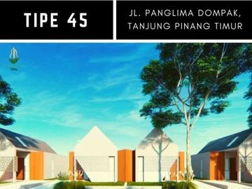 Rumah Inden Cepat di Tengah Kota Tanjung Pinang Bisa Inhouse
