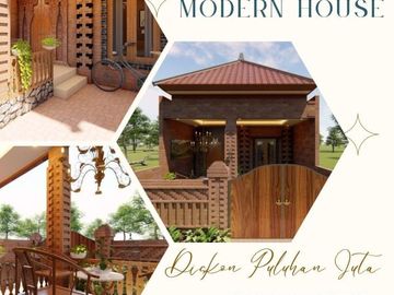 Rumah Classic & Modern Bonus Kitchen Set & Ruang Makan View Taman