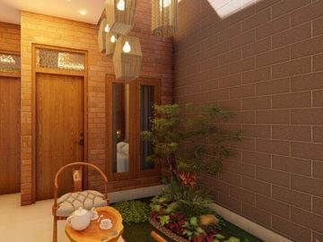 Rumah Classic & Modern Bonus Kitchen Set & Ruang Makan View Taman