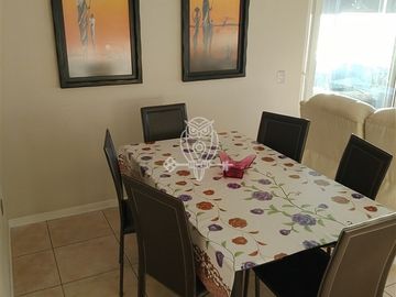 Departamento en venta de 3 dorm.2 baño amoblado en La Serena