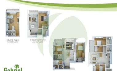Studio Unit at One Tectona Condo with FREE golf rights