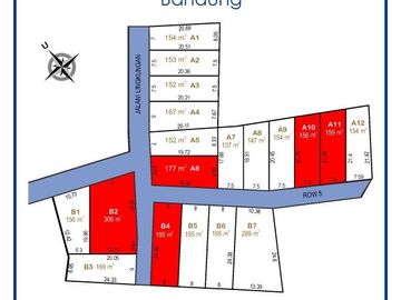 Kavling Bandung City View Dekat Kantor Desa Girimekar 100 M2