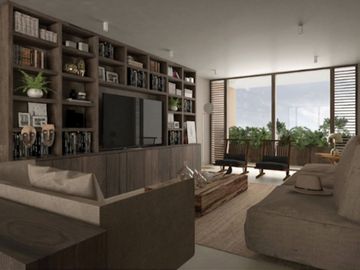 Departamenrto con jardin y jacuzzi privado, cerca de la playa, room service, poo