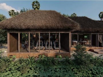 Departamenrto con jardin y jacuzzi privado, cerca de la playa, room service, poo