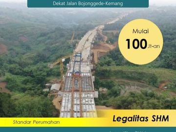 Kaplingan Area Bogor, Mulai 1 Jt-an/Meter