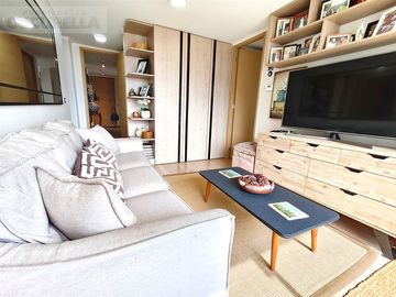 Depto arriendo de 3 dorm + servicio completo en Lo Barnechea