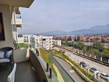 Depto arriendo de 3 dorm + servicio completo en Lo Barnechea