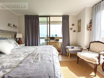 Depto arriendo de 3 dorm + servicio completo en Lo Barnechea