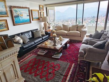 Depto arriendo de 3 dorm + servicio completo en Lo Barnechea
