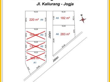 Tanah Kavling Standar Perumahan, Jl. Kaliurang Km 7