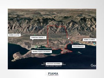 799 HECTAREAS EN VENTA EN PLAYA JUNCALITO, BAJA CALIFORNIA SUR, MX.