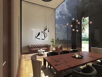 Casa en Venta Mérida, zona norte, vista al lago, Privada Altozano, Preventa.