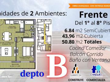Departamento en venta en Moron Norte