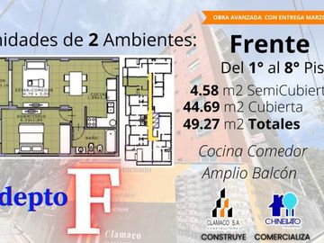 Departamento en venta en Moron Norte