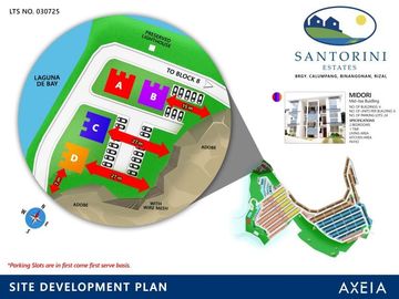 Two 2 Bedroom Midrise Condo for Sale in Santorini Estate Binangonan Rizal - Midori Condo