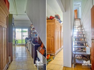 Casa 5 ambientes, suite, playroom, cochera x 2, jardín y patio.