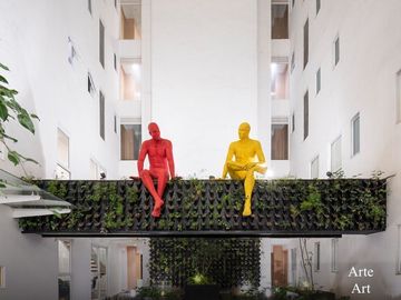 Condominio con balcón, spa, cine, skybar, alberca, pista de jogging, gimnasio, h