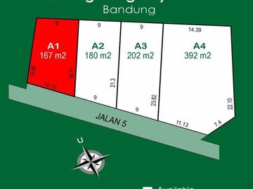 Area Girimekar Tanah 1 Jutaan/M2 Bonus View Bandung