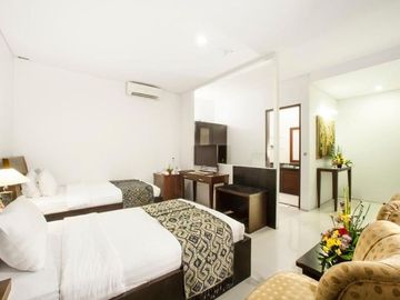 HOTEL BINTANG 3 , DEKAT BANDARA DAN PANTAI DI AREA KUTA