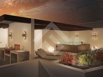 Penthouse con terraza, quincho y jacuzzi en La Dehesa