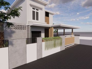 Rumah Baru Mewah Luxury Kolam Renang Jalan Utama Jogja Bay Maguwoharjo Sleman