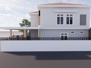 Rumah Baru Mewah Luxury Kolam Renang Jalan Utama Jogja Bay Maguwoharjo Sleman
