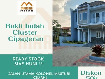 Perumahan Villa Exclusive di Cimahi 10 menit ke Pemkot Cimahi Mulai 1.1M-an Free Biaya ².