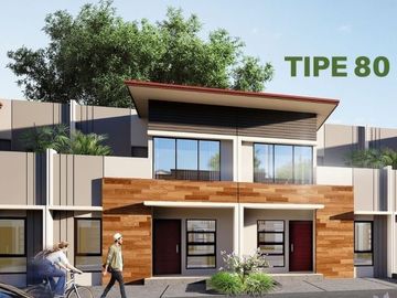 RUMAH TIPE 80 DI TIBAN! ROOFTOP GARDEN PRIBADI
