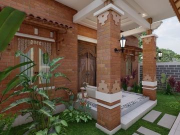 Rumah Baru Sentuhan Klasik Tipe 75 Luas Tanah 220 Hanya 600 Jt-an