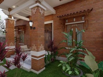 Rumah Baru Sentuhan Klasik Tipe 75 Luas Tanah 220 Hanya 600 Jt-an