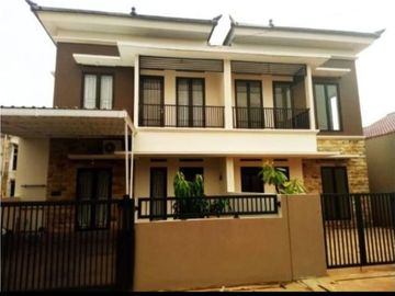 Cluster dua lantai design khas bali di pasir putih sawangan