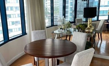 Condo for sale 1BR loft corner unit One Rockwell West Tower one bedroom condominium Rockwell Center Makati