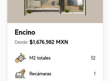 DEPARTAMENTO ENCINO EN VENTA EN ARBOLE GARDEN LEÓN GTO