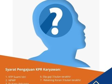 3 UNIT Tersedia! Beli Rumah Apik 600 Jt-an KPR Bonus TV & AC