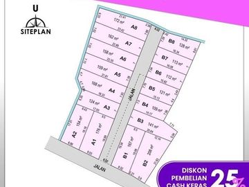 DISKON 25% : Kavling Kopo Residence, SHM Per Kavling