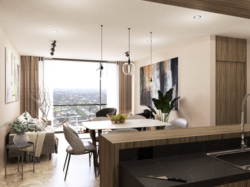 Departamento(A-3) en Venta en Aqua Living en Santa Gertrudis Copó