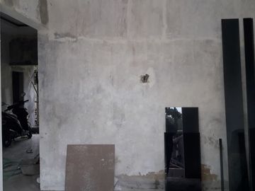 Rumah proses bangun utara SD Model Wedomartani Sleman Yogyakarta