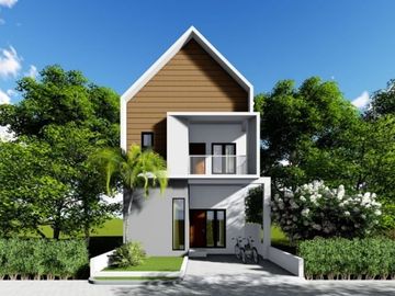 BARU Rumah Scandinavian 2LT dekat Kabuci Cipageran Cimahi Dibawah 1M