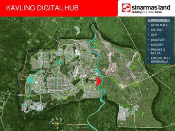 Kavling Komersil Strategis Digital Hub di BSD City