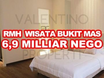 WISATA Bukit Mas Rumah Modern Minimalis Siap Huni