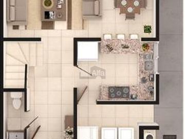 Casa en venta al norte de la ciudad Fracc. Sorrento modelo Bari 2