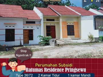 rumah subsidi deket samsat pringsewu FREE Mesin Cuci