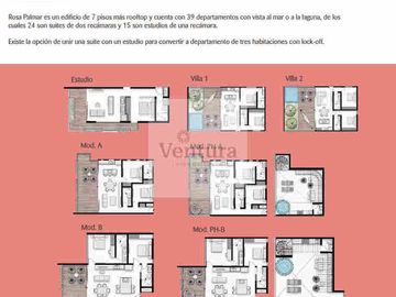 Departamento en venta por mes de lujo playa Sisal, Yucatán