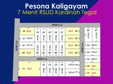 Jual Tanah 9 menit RS Kardinah Tegal: Sertipikat SHM