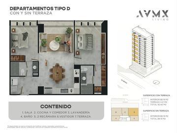Departamentos en Preventa zona Minerva